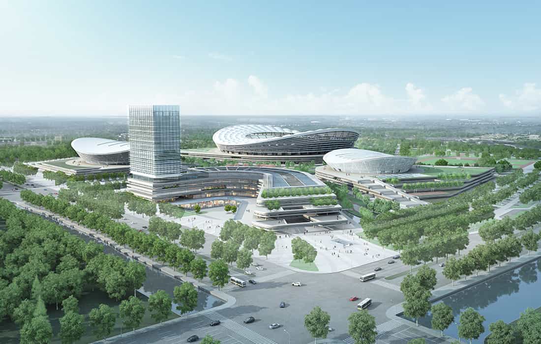 The Suzhou Industrial Park Sports Center Project