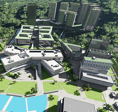 The construction project of Xili Campus of Shenzhen University