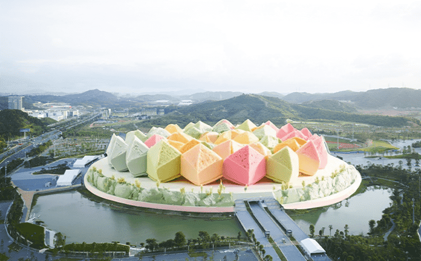 Jiangnan Management AI version ice Cream Landmark, it's really a great city!